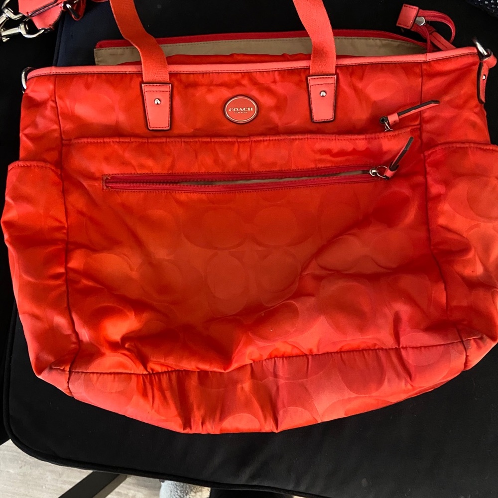 Coach diaper bag